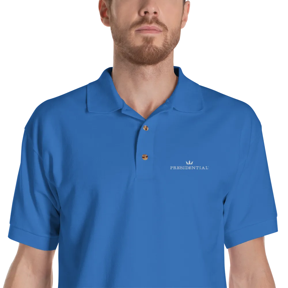 Presidential Gildan 3800 Embroidered  Polo Shirt