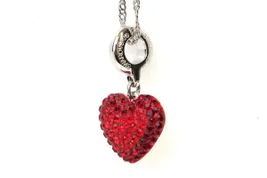 Red heart necklace Gift