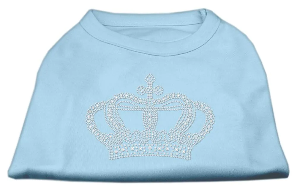 Rhinestone Crown Shirts Baby Blue L (14)