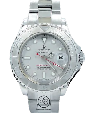 ROLEX LADY'S YACHT-MASTER 169622 PLATINUM BEZEL OYSTER PERPETUAL