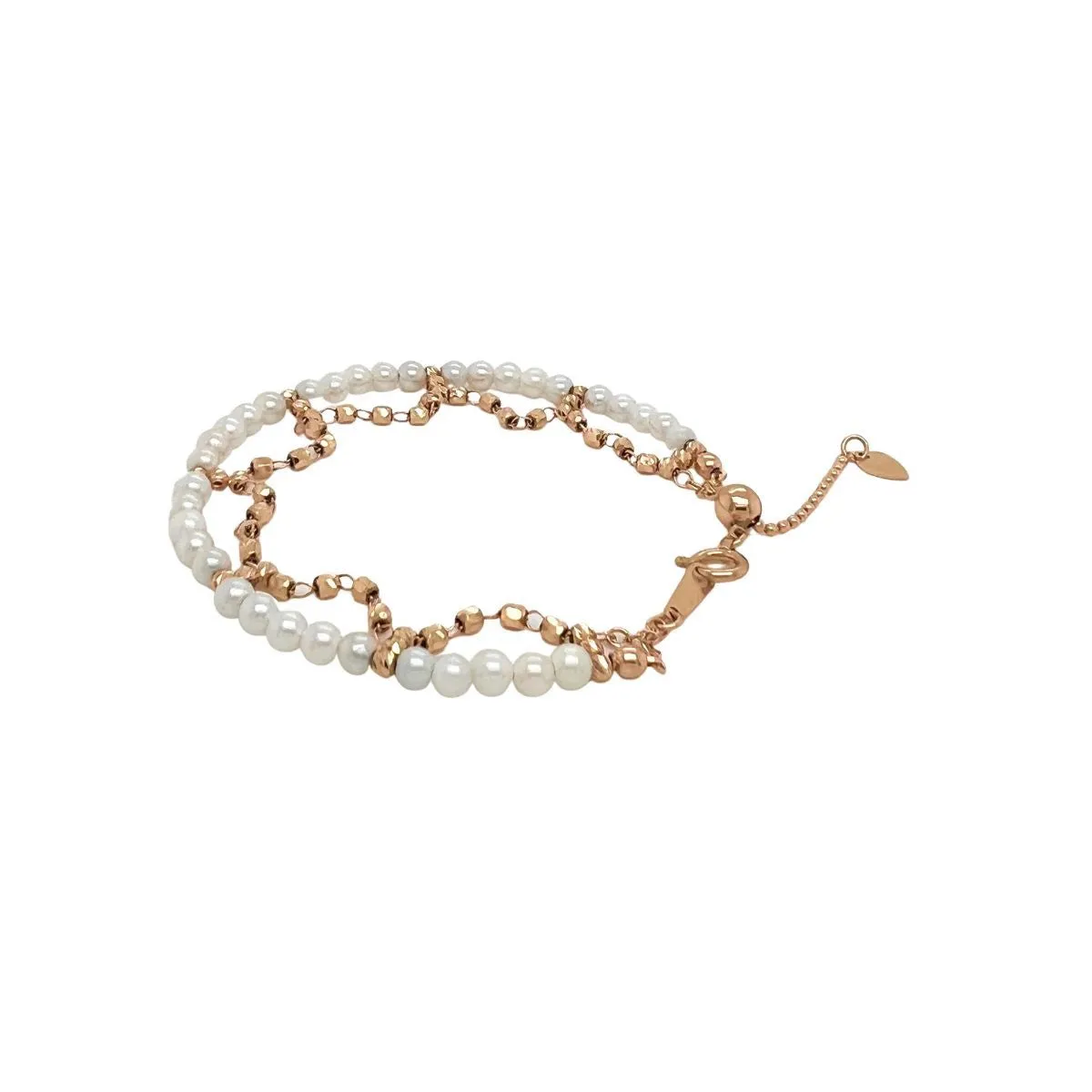 Rose Gold Chandelier Bracelet