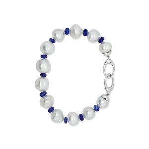 South Sea Pearl & Tanzanite Bracelet